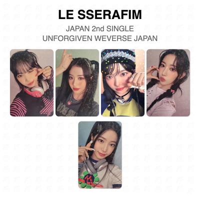 JAPAN 2nd SINGLE UNFORGIVEN WEVERSE JAPAN Official Photocard