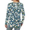 Women's Loose Round Neck Print Long Sleeve T-Shirt Top Pullover