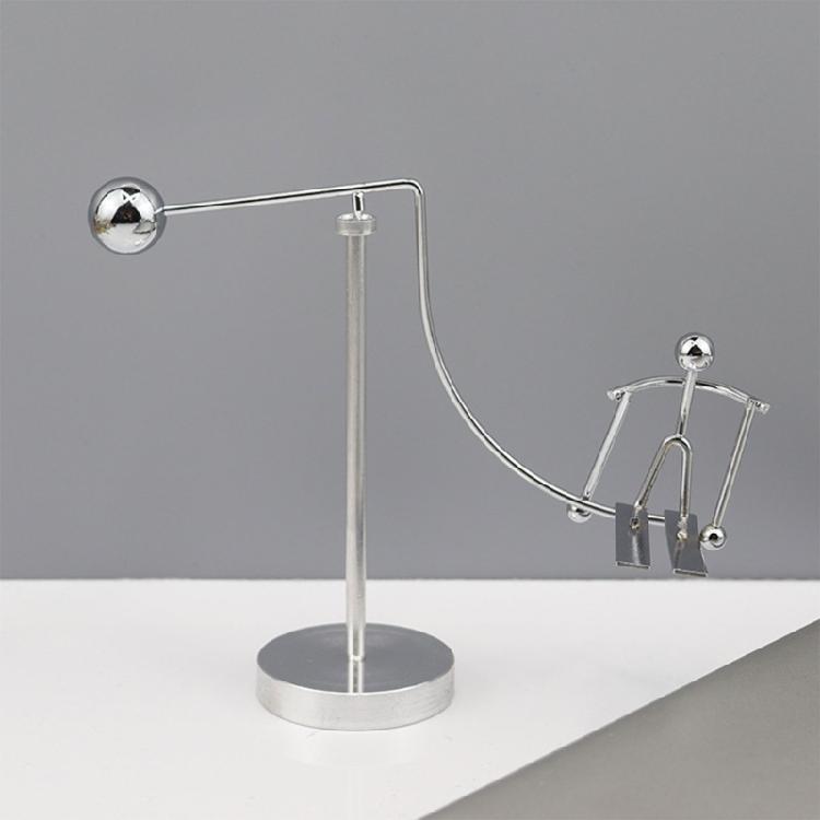 Kinetik Kunst Physik Balance Spielzeug Metall Balance Spielzeug Dekompressions Wissenschaft Psychologie Schreibtisch Dekorationen für Zuhause Büro