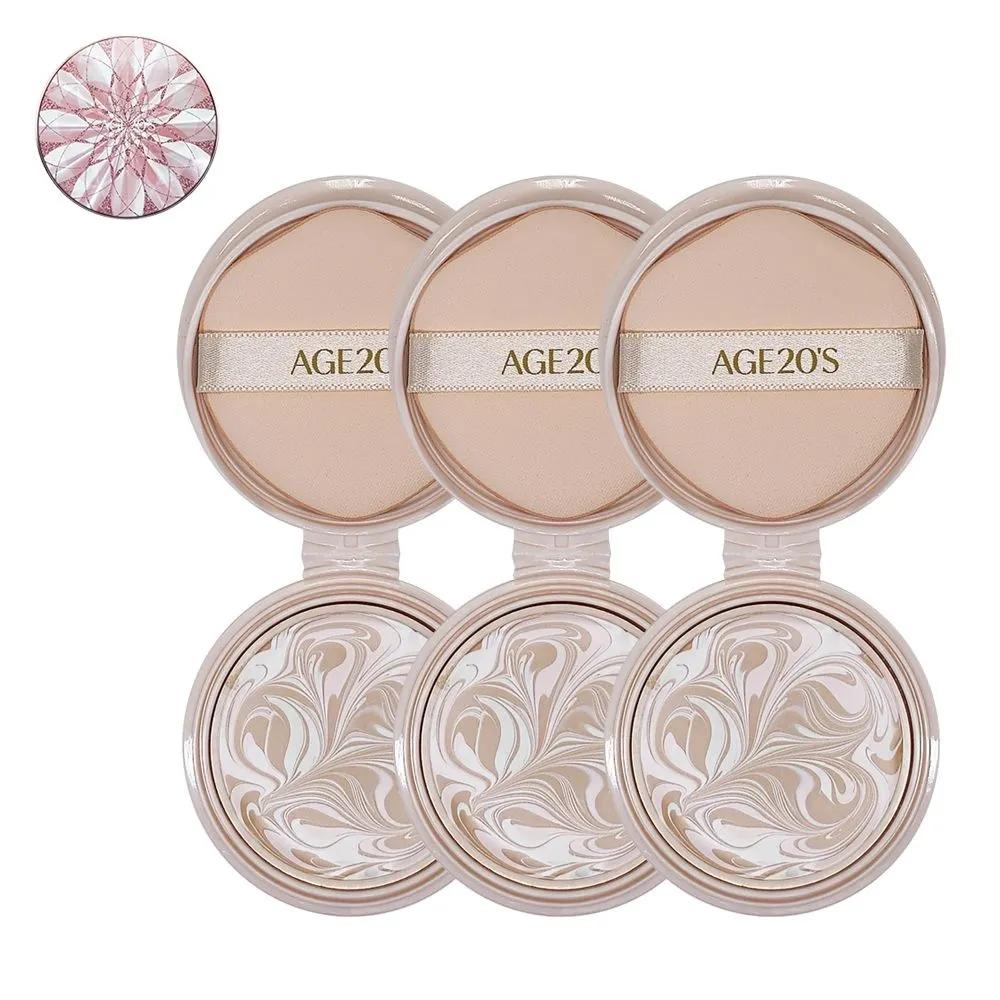 Age 20 s AGE20s Pact Essence Cover Pact The Blooming 3 Refills No. 21