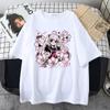 Women T-Shirt Cartoon Sweet Girls Oversized T Shirt Japanese Streetwear Harajuku Gothic Kawaii Casual Tops Short Sleeve Tshirt