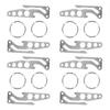 Stainless Steel Pocket Key Clip Bottle Opener Hex Wrench Multifunctional Tool for Outdoors