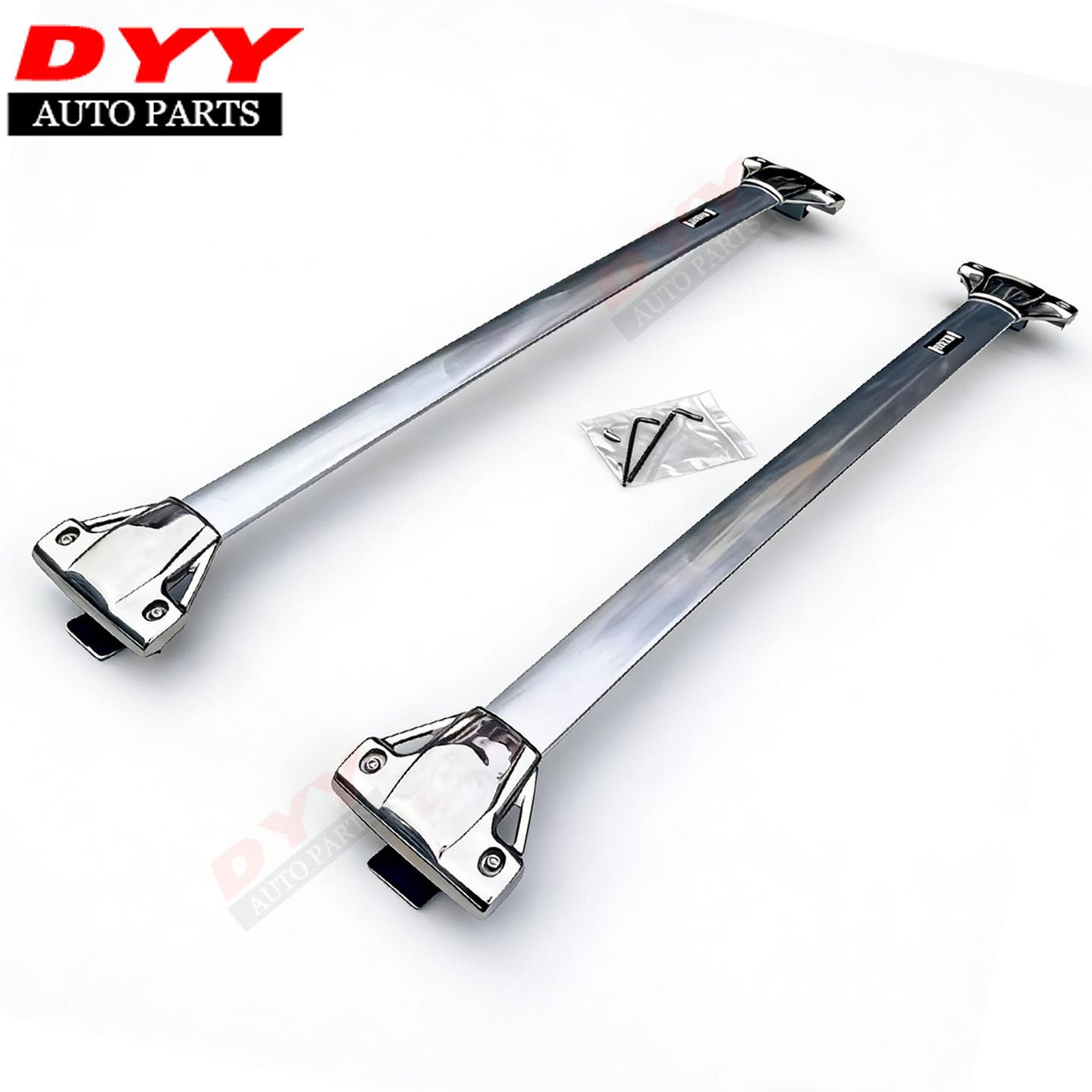 

Stainless Steel Roof Rack Crossbars for Toyota Land Cruiser Prado 150.
