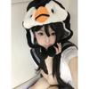 Funny Ear-protecting Hat, Super Cute and Trendy, Penguin-style Hat, Warm Winter Lei Feng Hat for Women, Anti-cold Hat for Cycling