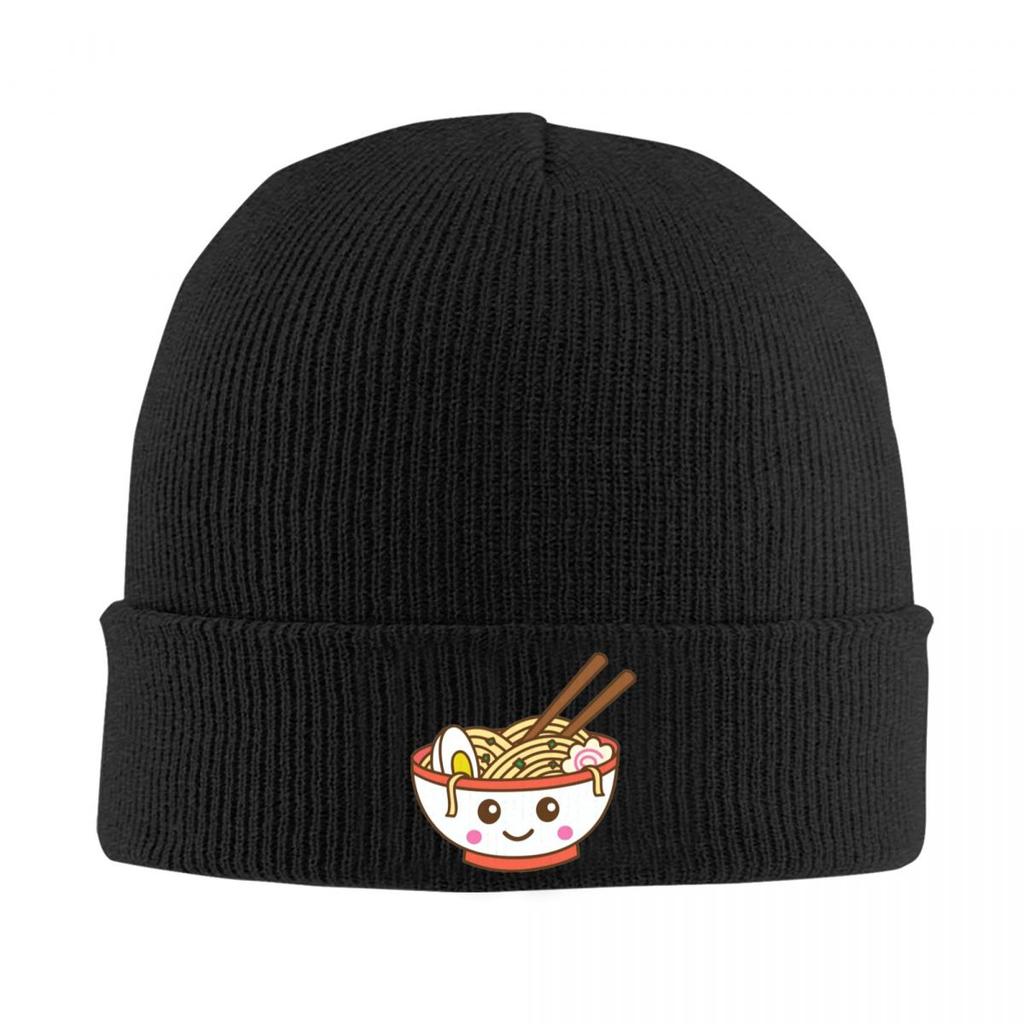 Kawaii RaUnisex Bowl Warm Knitted Cap Winter Knit Bonnet Hat Skullies Beanies Hip Hop Caps for Unisex
