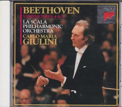 CD MILAAN LA SCALA FILHARMONISCH ORKEST - Beethoven: Symfonie nr. 4 Japan Klassiek Gebruikt