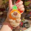 Cartoon Marmot Pendant Fluffy Groundhog Dolls Kawaii Plush Dolls Key Chain  Gifts