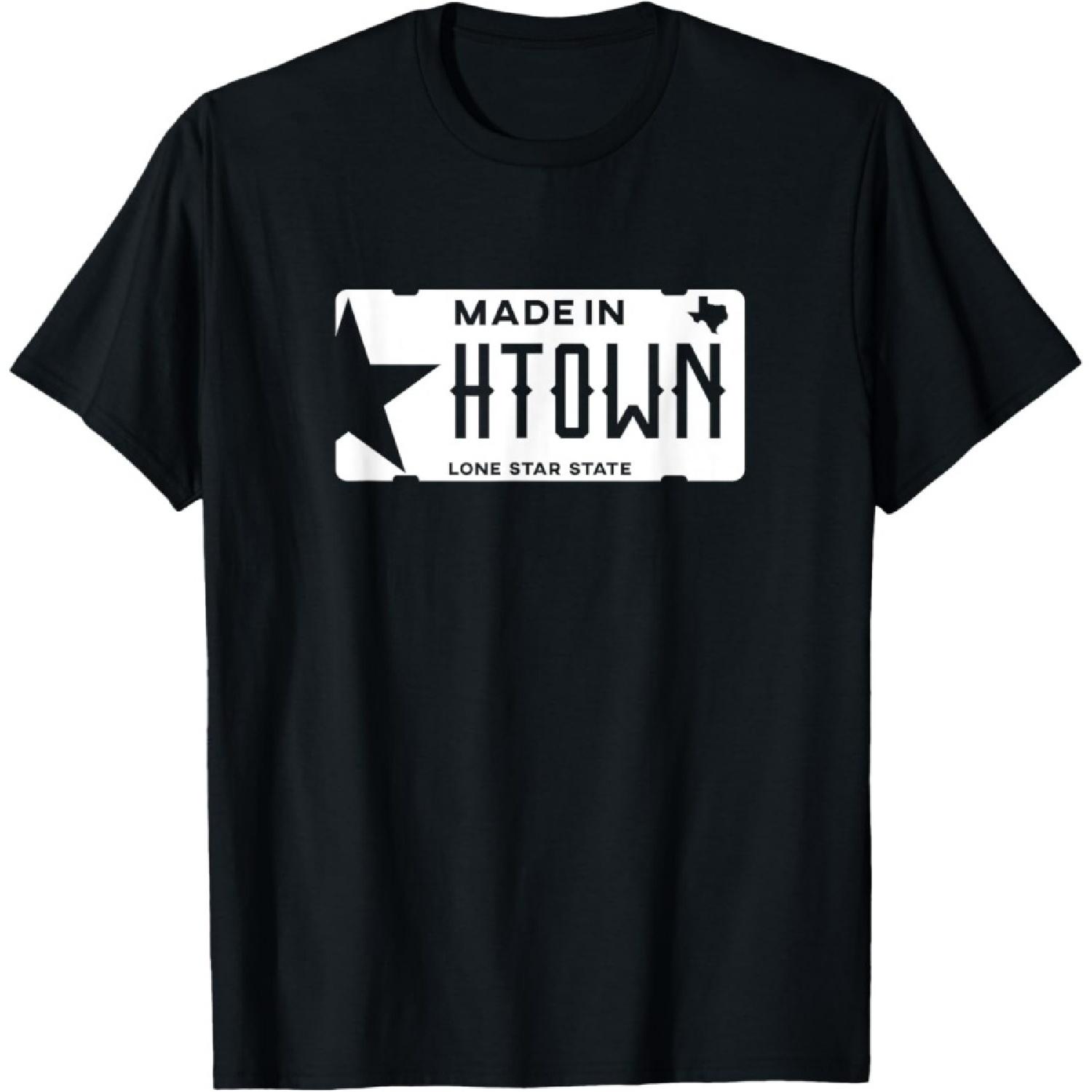 Made in H-Town Born in Houston Texas T-Shirt(1) S чёрный