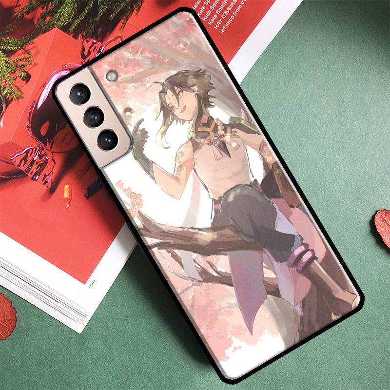 Xiao Genshin Impact Phone Case For Samsung Galaxy S25 Ultra S9 S10 S20 S21 S22 S23 Ultra Plus S24 FE Back Cover