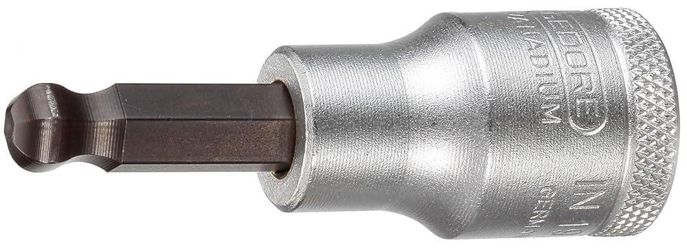 

Gedore Ball Point Hexagon Bit 2219395 Socket, 1/2 (10mm),