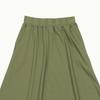 CHIQUITA Jersey Skirt (Cotton) Khaki 242401Skh