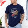 Veteran Oath To Constitution TShirt America Flag Combat Boots Patriotic Casual Cotton Tee Vintage Fashion Streetwear for Mens