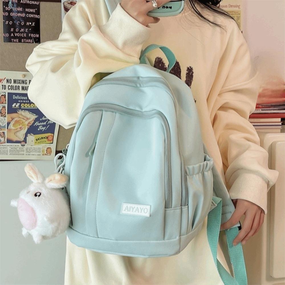 Large Capacity Girls Backpacks Multi Pockets Teenage Shoulder Bags Students School Bags  Girl