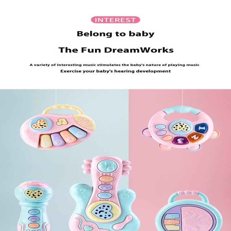 Baby Musical Toy With Animal Sound Kids Piano Keyboard Electric Flashing Music Instrument Early Educational Toys For Children