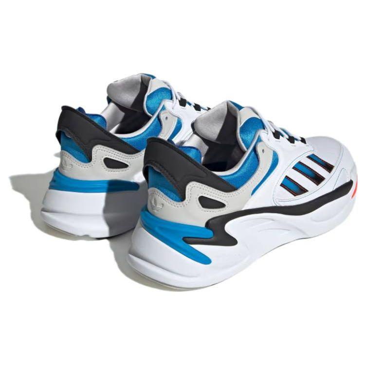 Adidas Ozmorph Weiß Hellblau Herren Sneaker Wolkenweiß Core-Schwarz IE2022