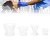 4 szt. Profesjonalne kubki do mieszania do laboratorium dentystycznego, silikonowe miseczki do mieszania materiałów dentystycznych