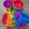 Puzzle Toy Gift Matching Game Kid Rainbow Education Color Sort Animal Cognition