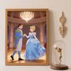 Diamond Art Painting Kit 5D Cinderella Ball Gown Diamond Dot Art Kit Home Wall Decor
