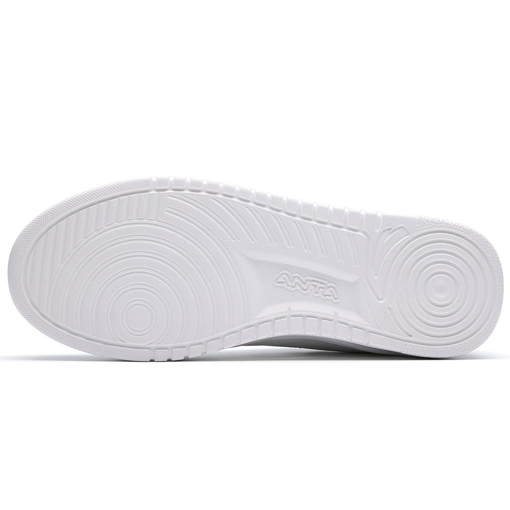 Anta Lightweight Fresh Simple Versatile Durable Comfortable Low-Top Skate Shoes Women sneaker White Purple 922628016Q-1