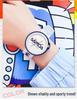 Sanda Stylish Korean-Style Waterproof Watch with Detachable Silicone Band for Men, Women, and Students