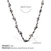 Meier Exotic totem accessories braided necklace bracelet personalized diamond palm pendant jewelry suit