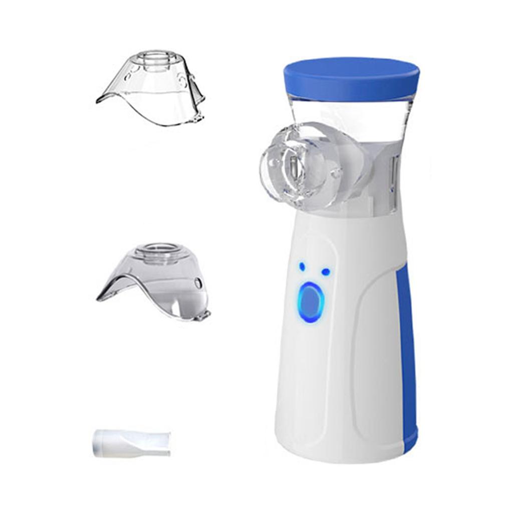 Handheld Ultrasound Nebulizer Machine Fine Mist Silicone Low Noise Portable Inhaler