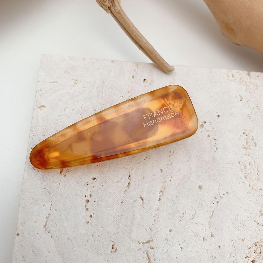 New Hair Clips for Women Elegant Colorful Marbling Acetate Hair Barrettes Girls Hair Accessories Hairclip Bb Hairpin Gift