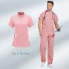 Nursing Scrubs Set Anti-Wrinkle Medical Surgical Gown Hospital Scrub Top Doctor Nurse Special Scrub Uniform Men Women