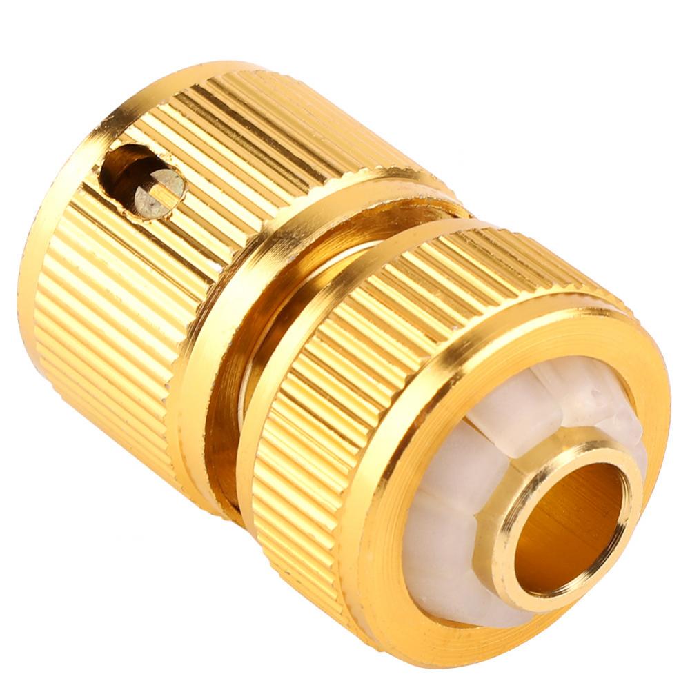 Alloy Garden Pipe Quick Fit Adapter Water Hose Tap Connector Fitting Switch Nozzle Supplies