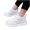 Children's Fashion Sports Shoes Breathable Student School Walking Shoes Anti-Slip Boys Girls Casual Running Sneaker White Shoes