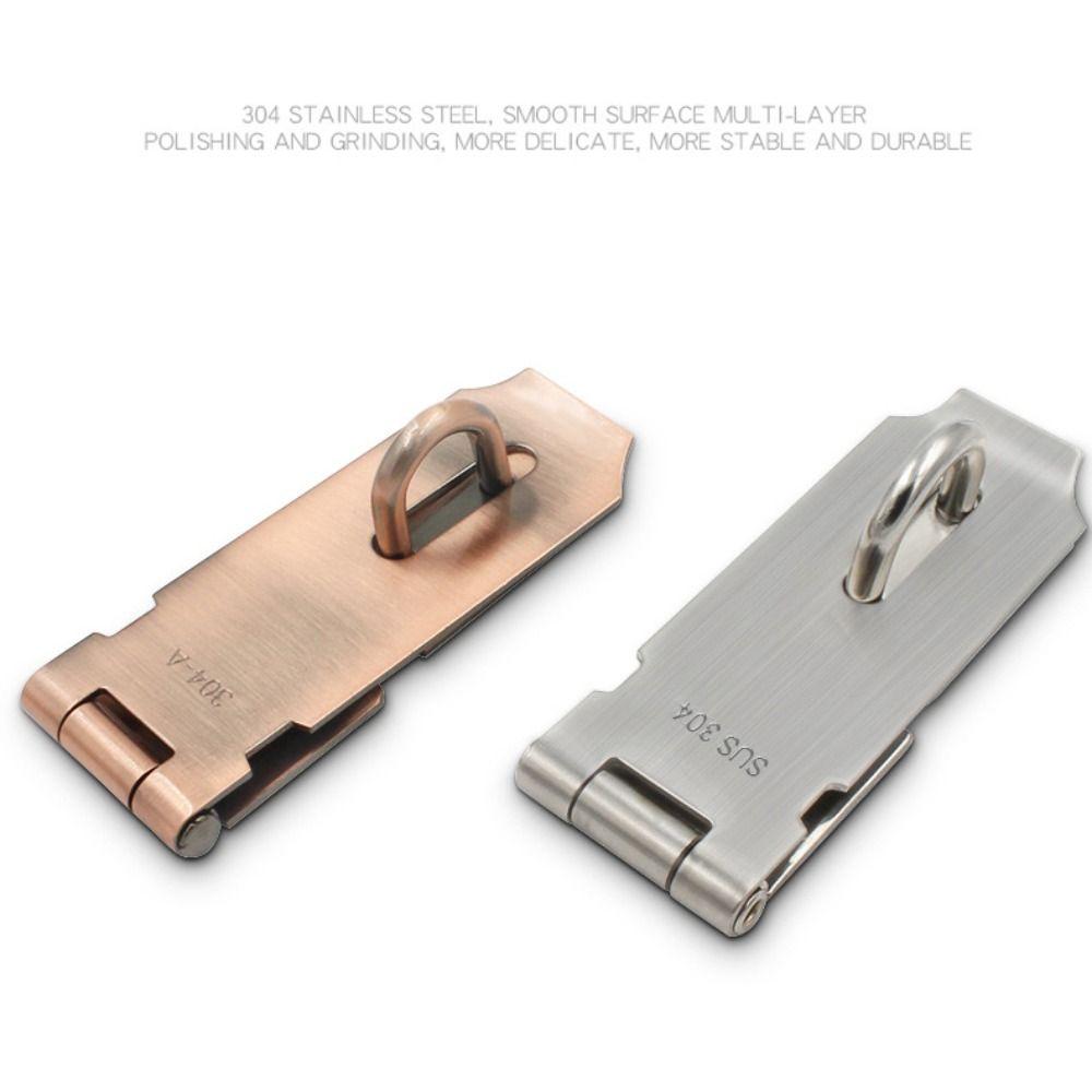 Household Door Clasp Lock Burglar-proof Gate Bolt Durable Shed Latch