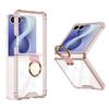 TPU Soft Ring Casing For Samsung Galaxy Z Flip 8 Case Protective Clear Color With Film Protection Mobile Phone Back Cover