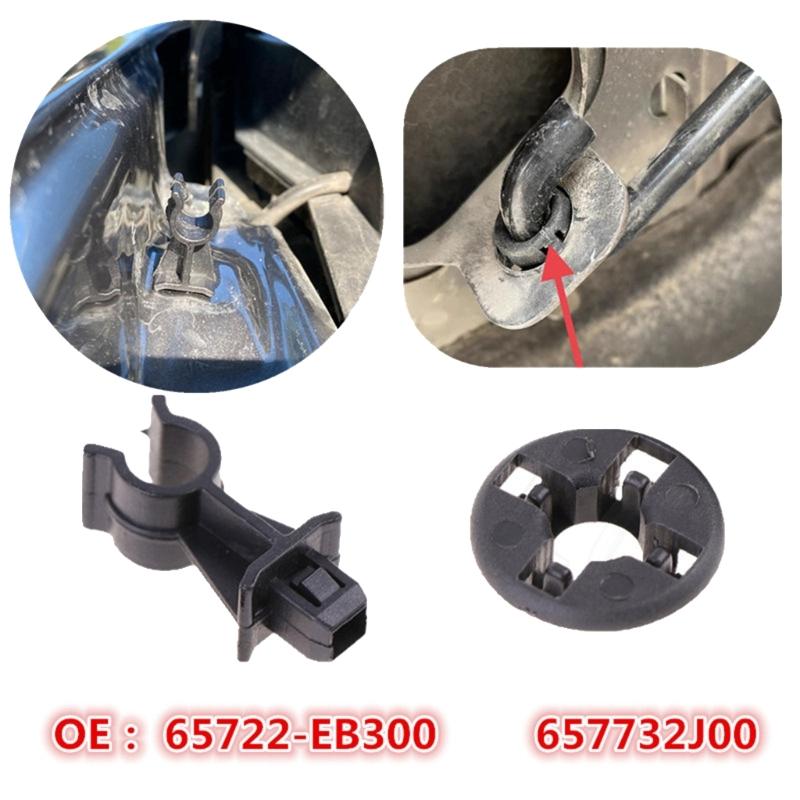 65722-EB300 Retainer-for J10 2006-2013/D40 Fastener Hood Bonnet Support Rod Clip Grommet Stay Clamp Retainer-Accessories