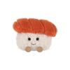 Apricot Lamb Salmon Sushi Plush Toy, Soft and Cute, Fluffy Salmon Sushi for Boys and Girls Suitable 8cm