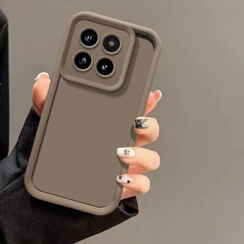 Für Xiaomi 15T Hülle Xiaomi 15T 5G Handyhülle Xiaomi 15T 5G Fallschutz Luxus Candy Matt Weiche Hülle