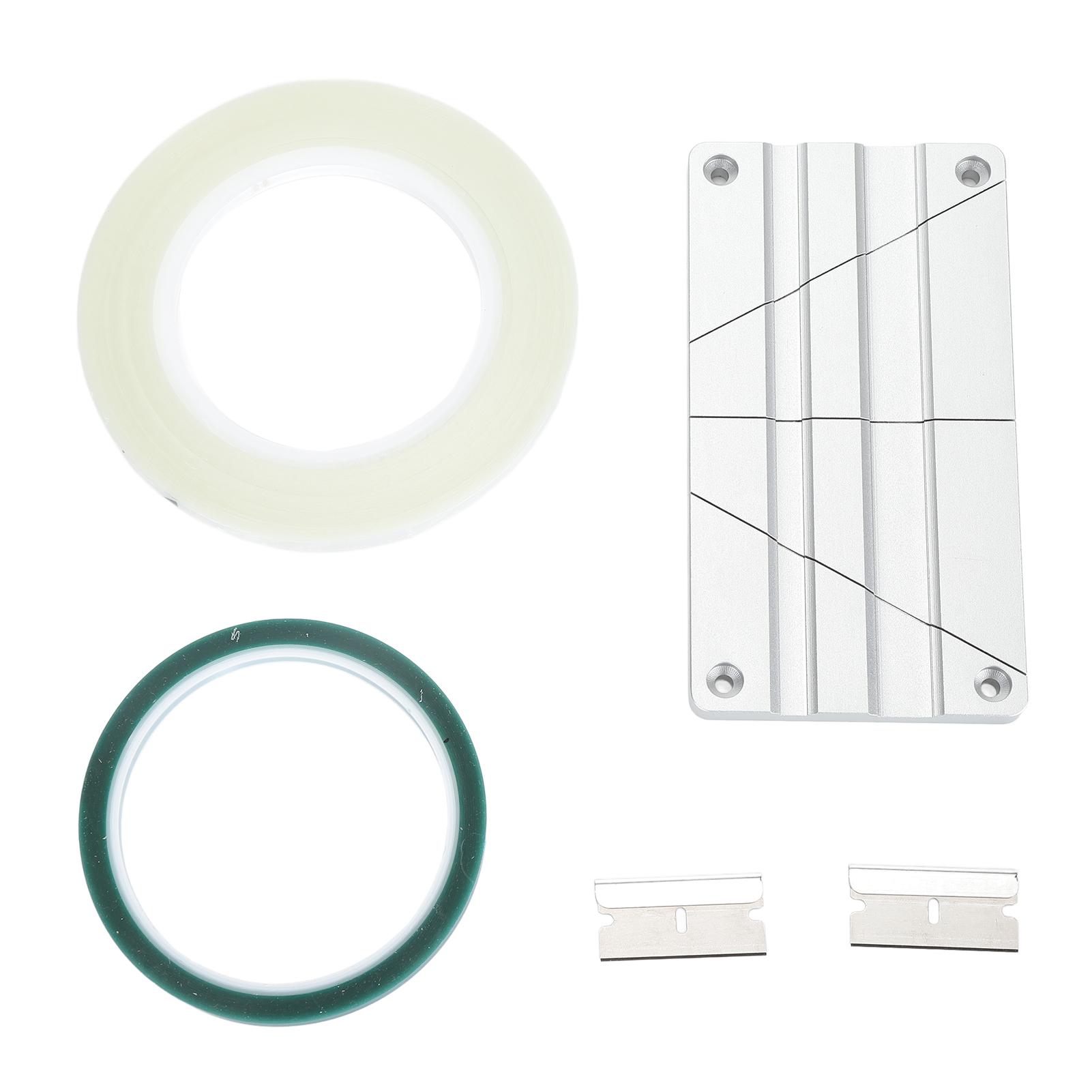 

1/2 1/4 10-дюймовый набор для сращивания ленты, профессиональная катушка из алюминиевого сплава, блок для сращивания ленты с S Green Leader Tape