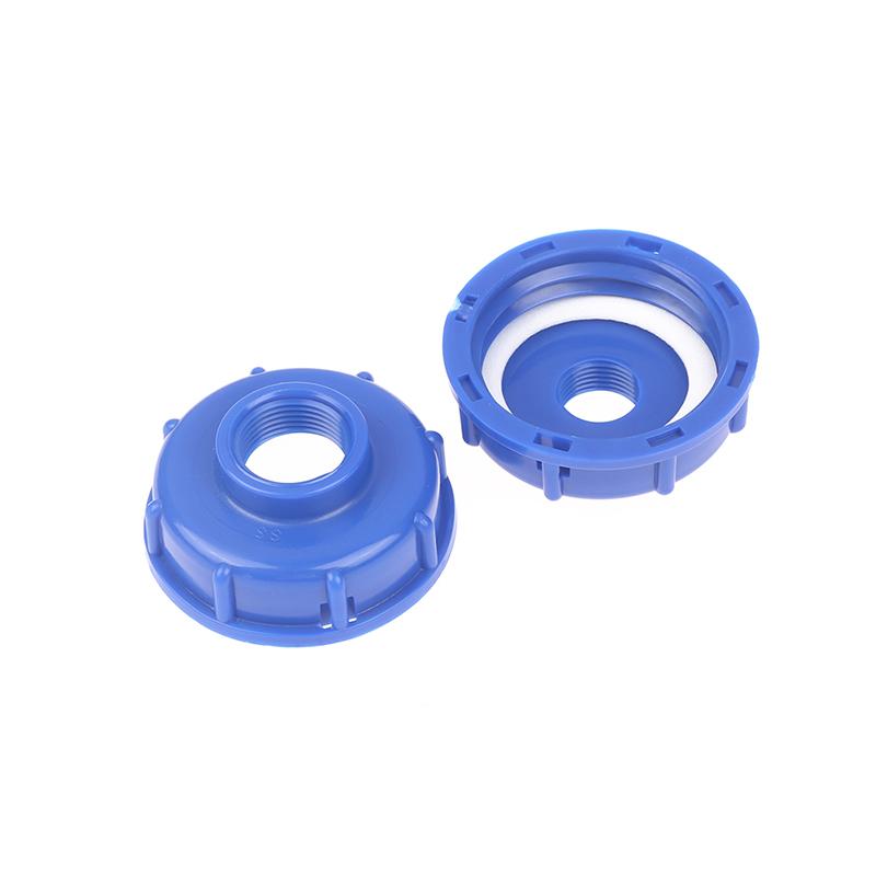Adattatore Per IBC Da 1000L – Connettore S60x6 A Uscita 3/4 Pollice Con Raccordo In Ottone, Per Serbatoi Acqua