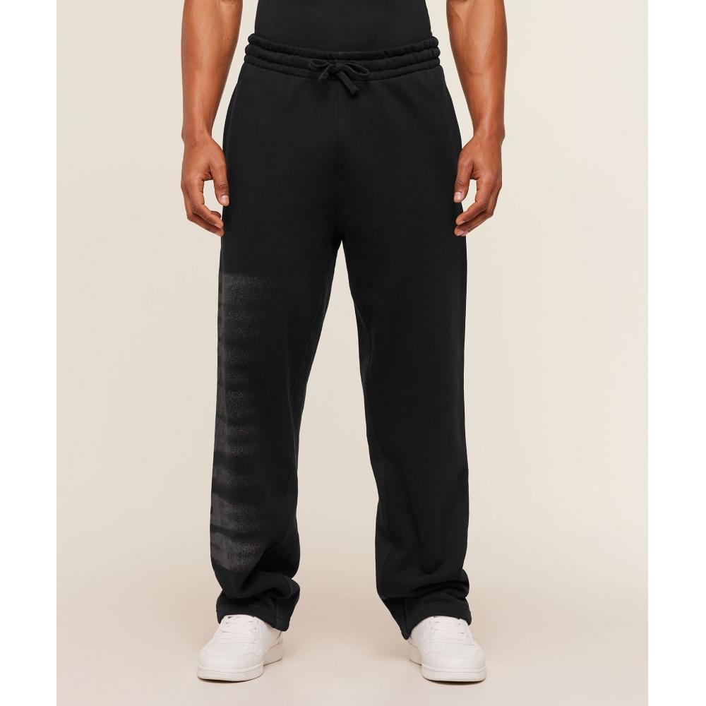 Gymshark Fade Graphic Straight Leg Pants Gs Black A5b1s Bb2j