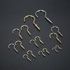 20Pcs Ceiling Cups Hook Picture Frame Lamp Light Curtain Eyebolt Screw in Spiral Hanger Self-Tapping Screw Hook 20/23/29/33/38mm