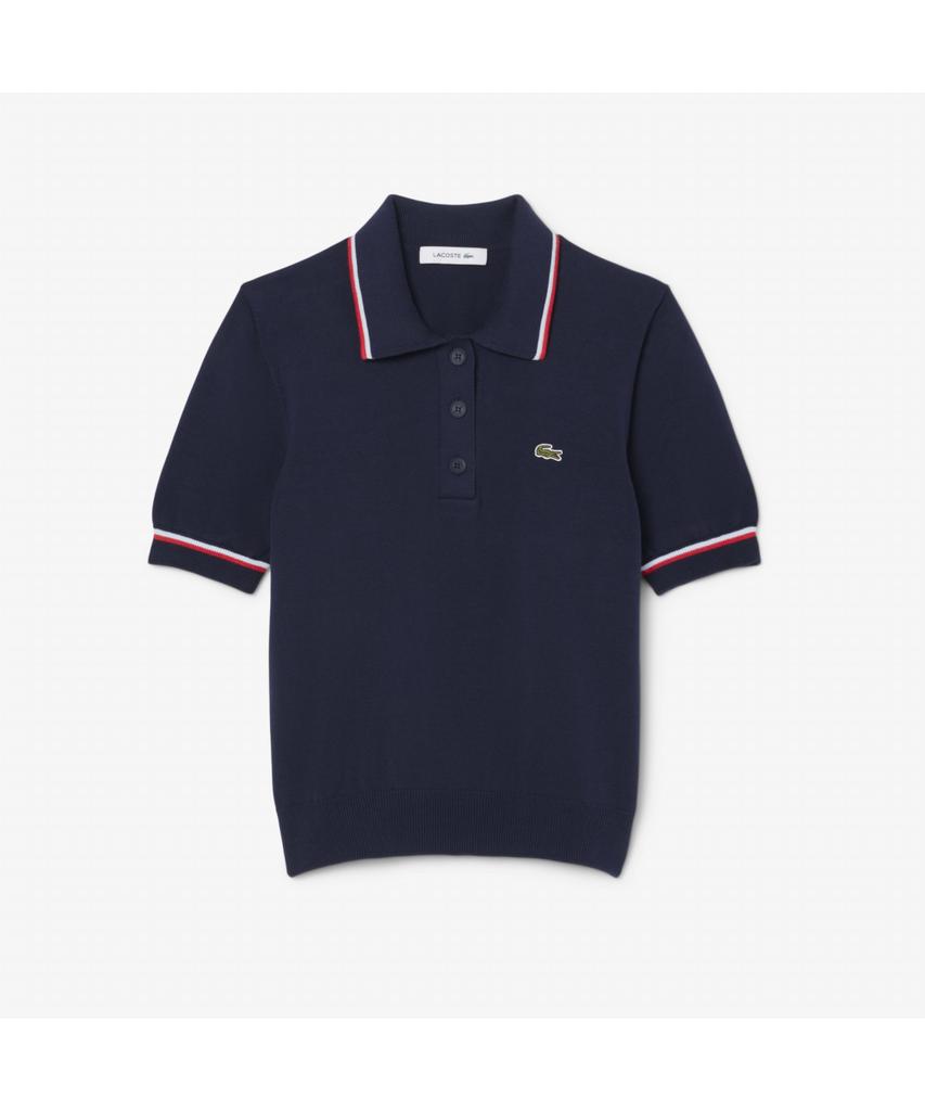 LACOSTE Women'S Color Tipping Polo Sweater Af9283-55G Gwi