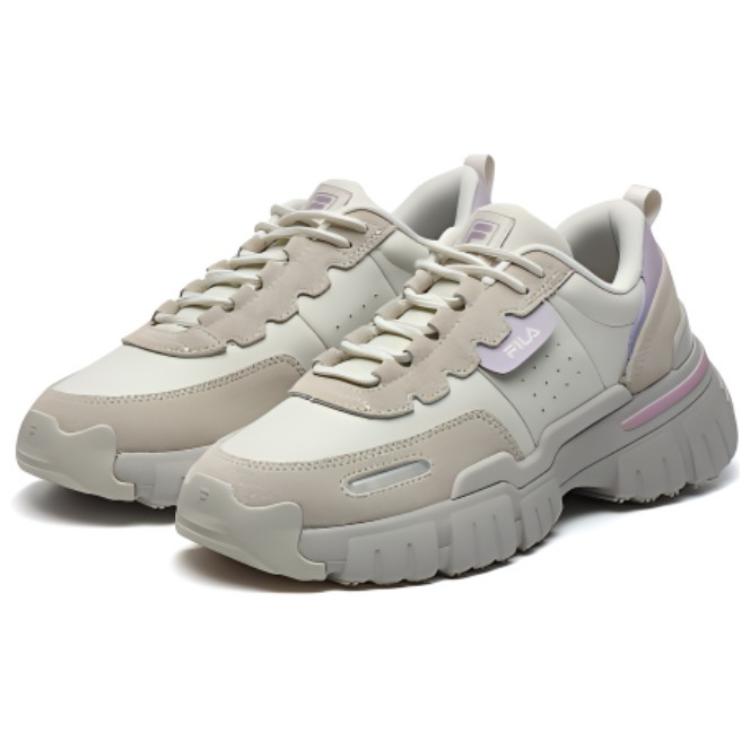 New FILA Platform Runner 'Grey Beige' Women's F12W144137FLO