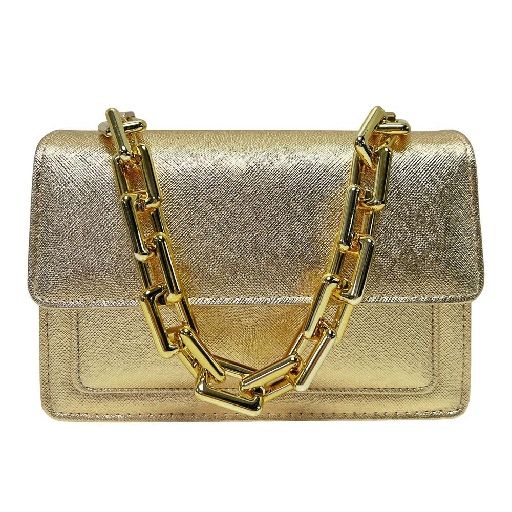 Borsa a mano con tracolla per abbigliamento formale da sera, Borsa a mano con tracolla a catena, Borsa a mano da donna per portarla a tracolla
