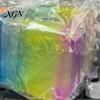 Relaxation Squeeze Ball Rainbow Ice Cube Stress Ball, Transparent Jelly Fidget Toy Soft Glue for Anxiety Relief, TPR Decompression Kids Adults