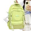 Schoolbag Backpack New Korean Small Fresh Ins Candy Color Trendy Multi-layer Junior High School Student Bag Travel Backpack