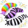 1 stk Sensorisk Snegles Fidget Legetøj til Børn Larve Angst Sensorisk ADHD Autisme Legetøj Træning Håndledsstyrke & Stresslindring Gaver