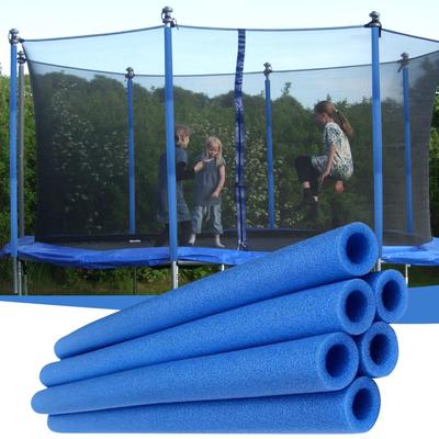 6pcs Trampoline Pole Cover Safety Protection Trampoline Pole Sleeves Tubes Padding Replacement Secure Fit Trampoline Accessories