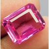 Natural Pink Sapphire 12ct Emerald Cut Certified Loose Gemstone