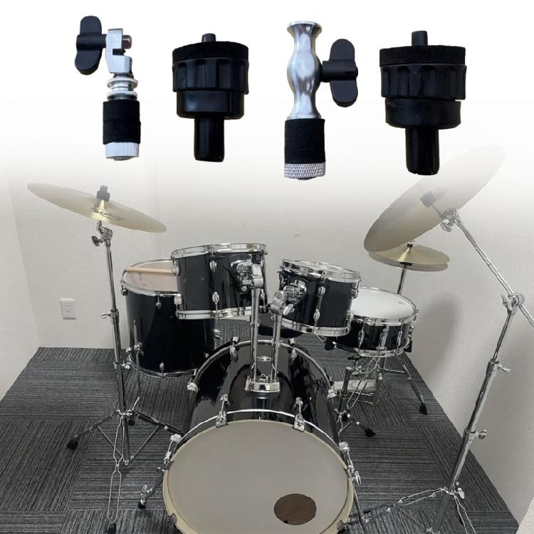 Pedal Clutch Jazz Drum Clutch Cymbal Stand Post Jazz Drum Parts Accessory Metal Silver Color Standard for Drum Cymbal