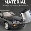 1:24 BMW Vintage 850CSI Classic Pop-up Headlights Simulation Alloy Car Model Kids' Toy Car Pull Back Gift for Boys & Collectors