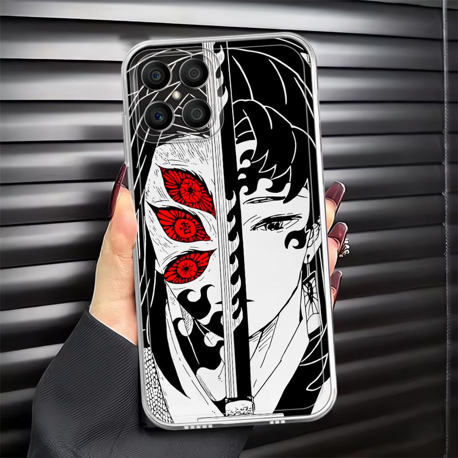 Soft Phone Cover Case for Honor X9a 90 Lite X8a X7b X9b X8b X8 Hot D-emon Anime S-layer